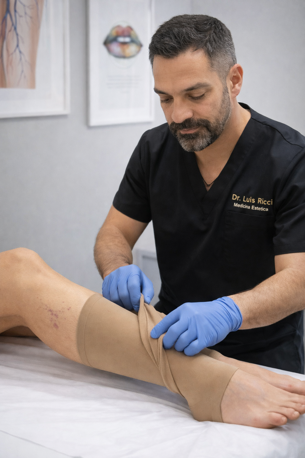 Cuidados tras escleroterapia: compresión y recomendaciones pautadas